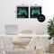 Stupell Industries Retro Gaming Phrases Controllers 2pc Framed Giclee Set, design by Kim Allen